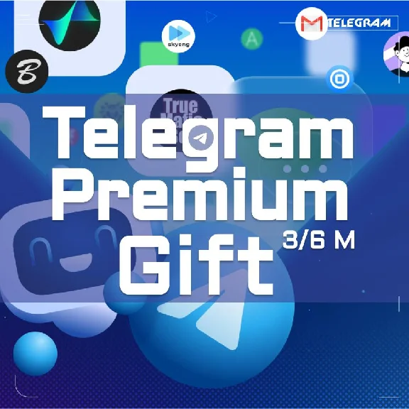 Telegram PREMIUM Gift 3/6 months