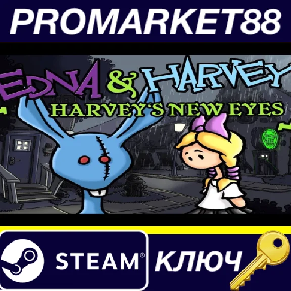 ⭐Edna & Harvey: The Breakout EU Steam КЛЮЧ 🔑ЕВРОПА