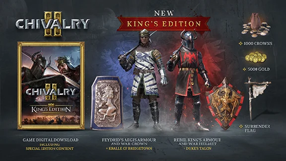 ⭐ Chivalry 2 - King´s Edition Content DLC PC Epic Games