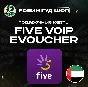 ☎️FIVE VOIP VOUCHER ESIM☎️ 15-50 AED☎️ UAE