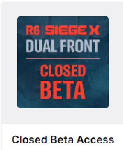 Tom Clancy´s Rainbow Six Siege X Closed Beta Access