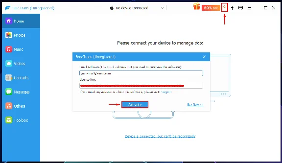 ✴️ Aiseesoft FoneTrans 🔑 1 Year Registration Code Key