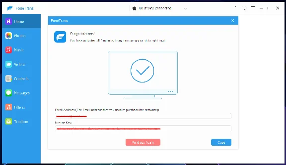 ✴️ Aiseesoft FoneTrans 🔑 1 Year Registration Code Key