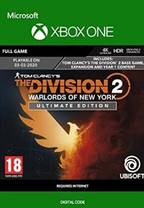 The Division 2 Warlords of New York Ultimate XBOX KEY🔑