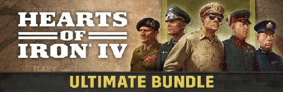 Hearts of Iron IV: Ultimate Bundle (+13 DLC) - STEAM 🔥