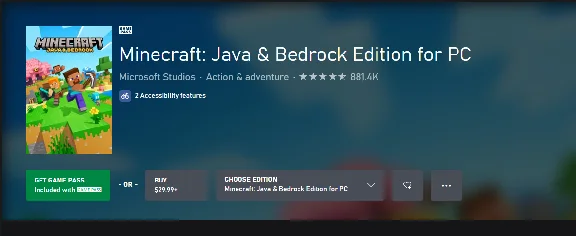 Minecraft Java & Bedrock Edition for PC TO YOUR ACCOUNT