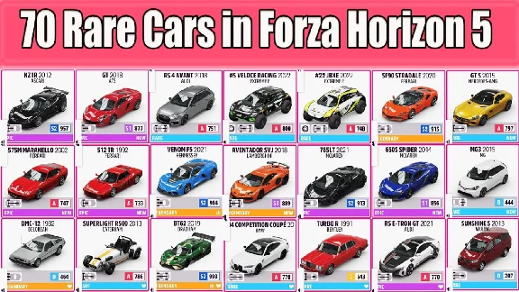 ALL CARS GARAGE 🚗 FORZA HORIZON 5 PC XBOX • BOOST 🚀