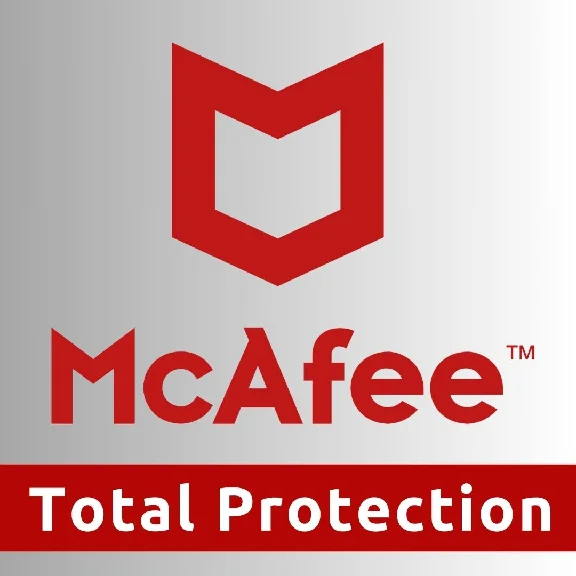 McAfee Total Protection 1,5,10 PC 1 Year 25 Digit Key