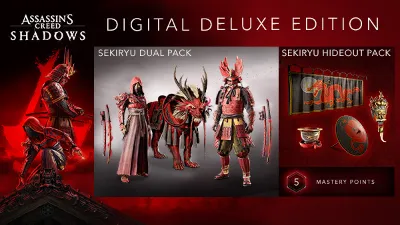 🔥 ASSASSIN&acute;S CREED SHADOWS DELUXE 🚀АВТО 24/7 ✅UPLAY
