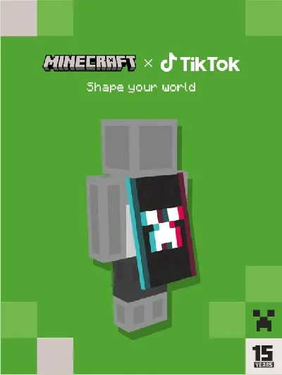 ✔️Minecraft 🔑TikTok Cape 2024 [Java & Bedrock]🔥