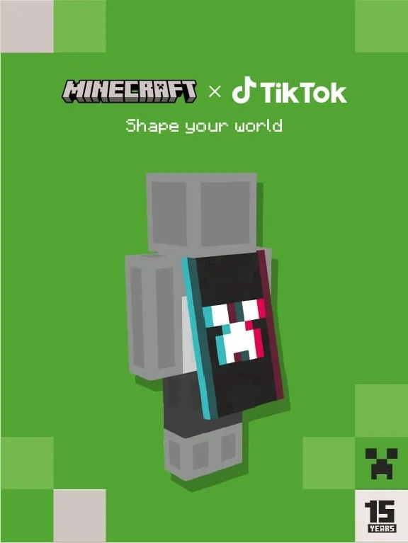 ✔️Minecraft 🔑TikTok Cape 2024 [Java & Bedrock]🔥