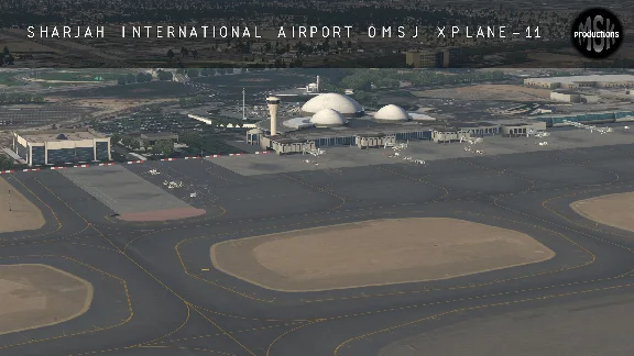 🛫 OMSJ Sharjah Airport by MSK Productions | XP 11/12