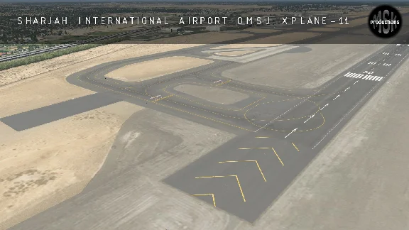 🛫 OMSJ Sharjah Airport by MSK Productions | XP 11/12