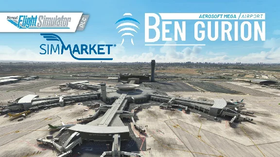 🛫 LLBG Ben Gurion Airport by Aerosoft | MSFS