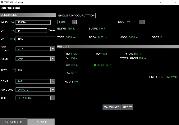 ✈️ TOPER A380 Takeoff Performance Calculator | MSFS,...