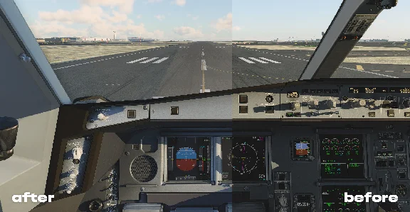 🌦️ Dark Cockpit Shadow Fix by AzrSim | XP12