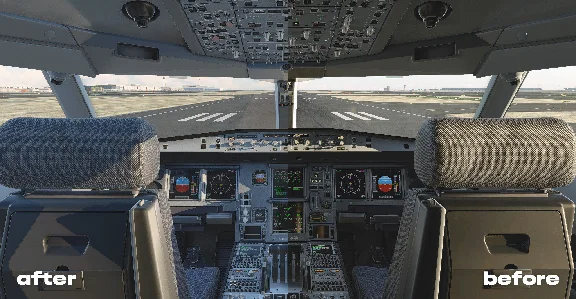 🌦️ Dark Cockpit Shadow Fix by AzrSim | XP12