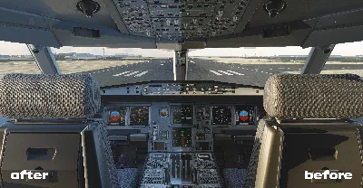 🌦️ Dark Cockpit Shadow Fix by AzrSim | XP12
