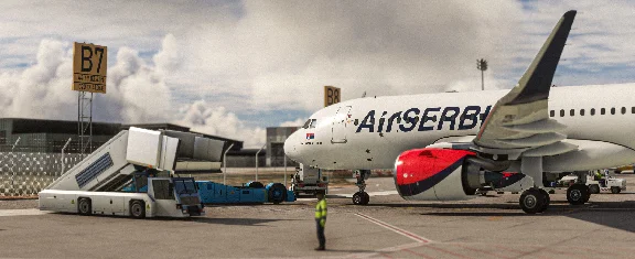 🛫 LYBE Belgrade Nikola Tesla Airport | MSFS