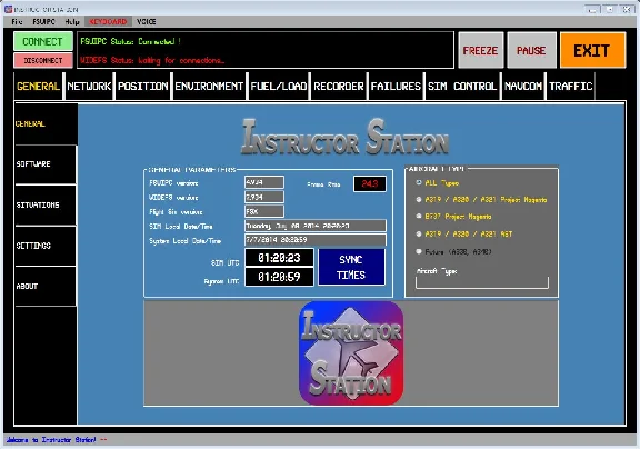 🏢 Instructor Station (Home License) | MSFS, P3D, XP