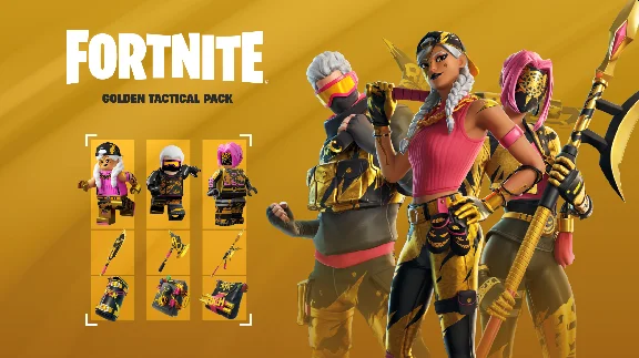 🟠FORTNITE: Golden Tactical Pack XBOX|PC|PS Activation