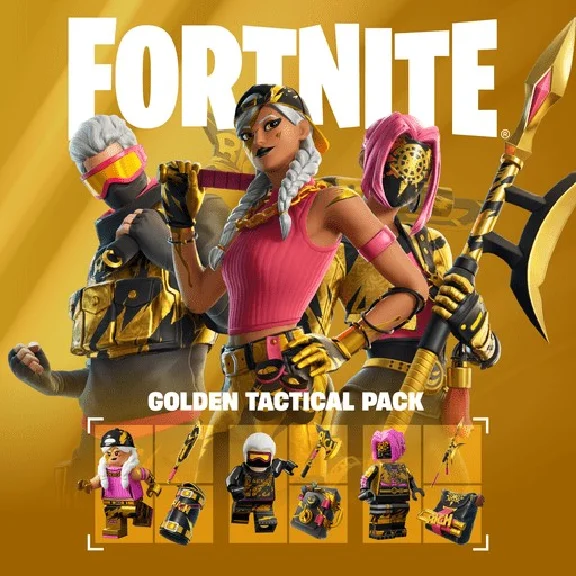 FORTNITE🔥Golden Tactical Pack🔥PC/XBOX/PS