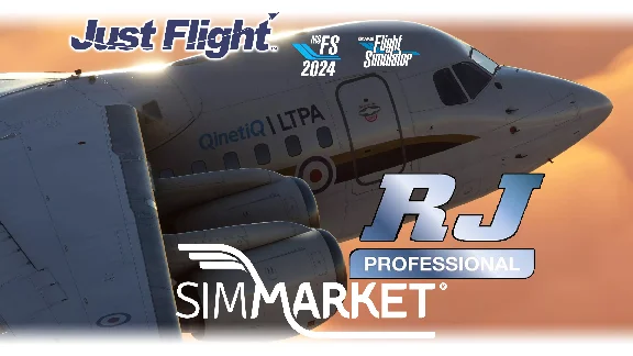 ✈️ RJ Professional by Just Flight | MSFS 2020/2024