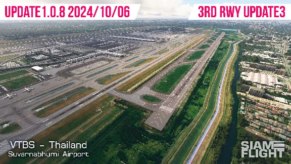 🛫 VTBS Suvarnabhumi Airport by Siamflight | MSFS