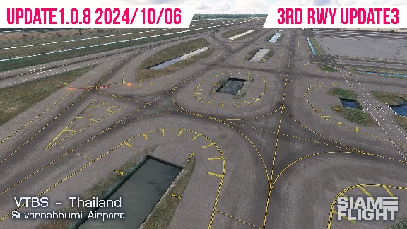 🛫 VTBS Suvarnabhumi Airport by Siamflight | MSFS