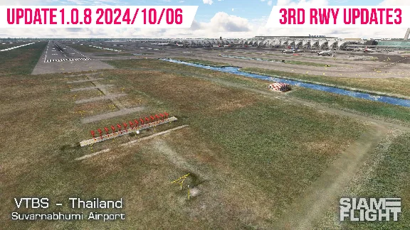 🛫 VTBS Suvarnabhumi Airport by Siamflight | MSFS