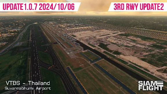 🛫 VTBS Suvarnabhumi Airport by Siamflight | MSFS