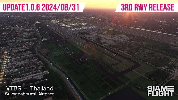 🛫 VTBS Suvarnabhumi Airport by Siamflight | MSFS