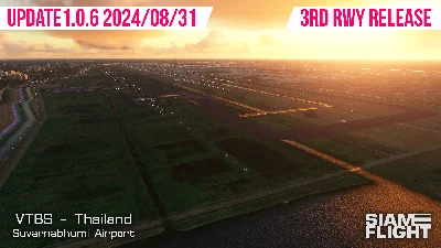 🛫 VTBS Suvarnabhumi Airport by Siamflight | MSFS