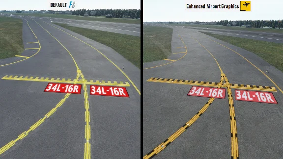🌦️ Enhanced Airport Graphics | MSFS