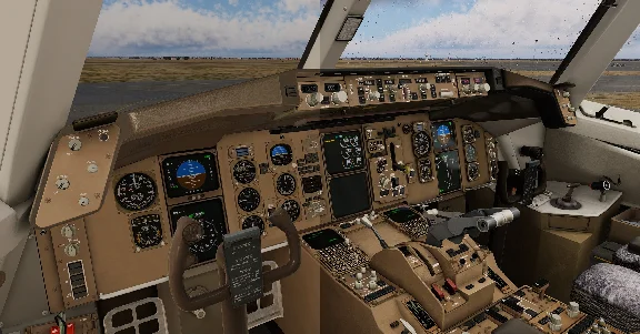 ✈️ FF757 8K Cockpit Textures by AzrSim | XP12