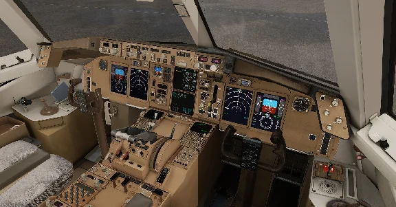 ✈️ FF757 8K Cockpit Textures by AzrSim | XP12