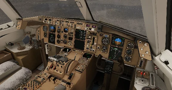 ✈️ FF757 8K Cockpit Textures by AzrSim | XP12