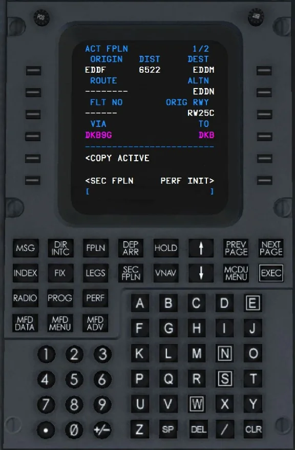 🛡️ aviaCDU FMC Controller | MSFS