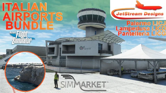 🛫 LICJ, LICD & LICG Italian Islands Bundle | MSFS