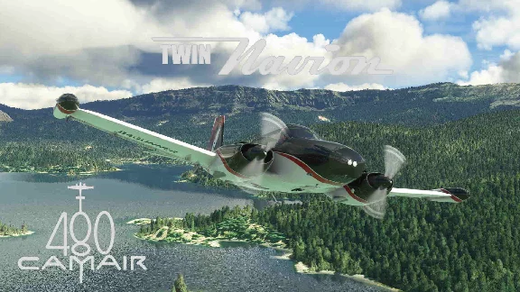 ✈️ Camair 480 Twin Navion | MSFS 2020, MSFS 2024