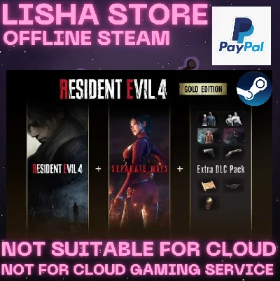 Resident Evil 4 Gold Edition Separate Ways DLC PAYPAL