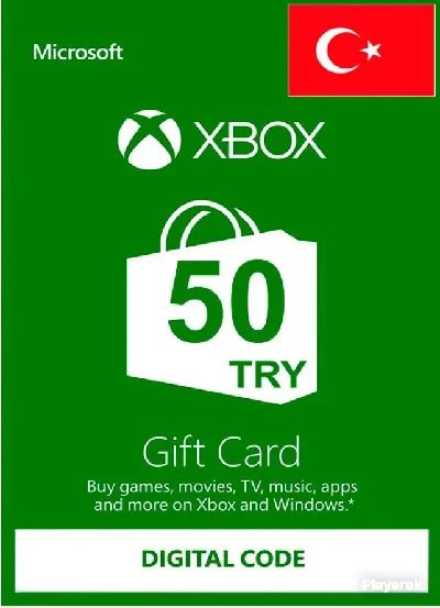 ✅ПОДАРОЧНАЯ КАРТА 50 TRY✅ТУРЦИЯ✅