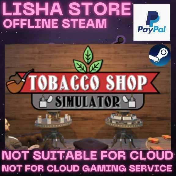 Tobacco Shop Simulator Steam Offline Paypal
