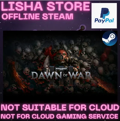 Warhammer 40,000 Dawn of War III Steam Offline PAYPAL