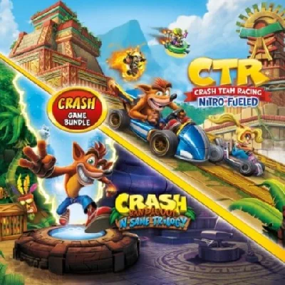 🔴 Crash Bandicoot NSane Trilogy + CTR Nitro❗️PS4/PS5🔴