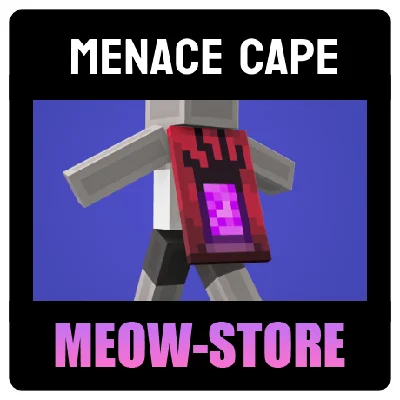 🔑Minecraft TIKTOK Menace Cape