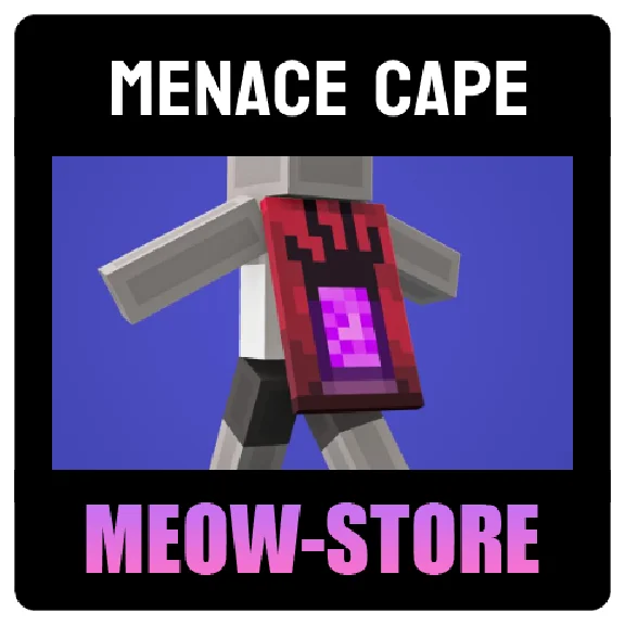 🔑Minecraft TIKTOK Menace Cape