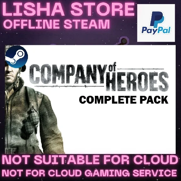 Company of Heroes Complete Pack Steam Offline Paypal