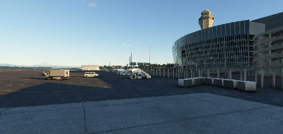 🛫 KPDX Portland Airport by iBlueYonder | MSFS