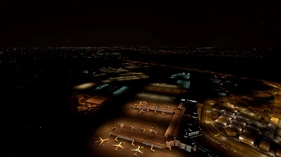 🛫 LIRF Rome Airport Light Enhanced | MSFS